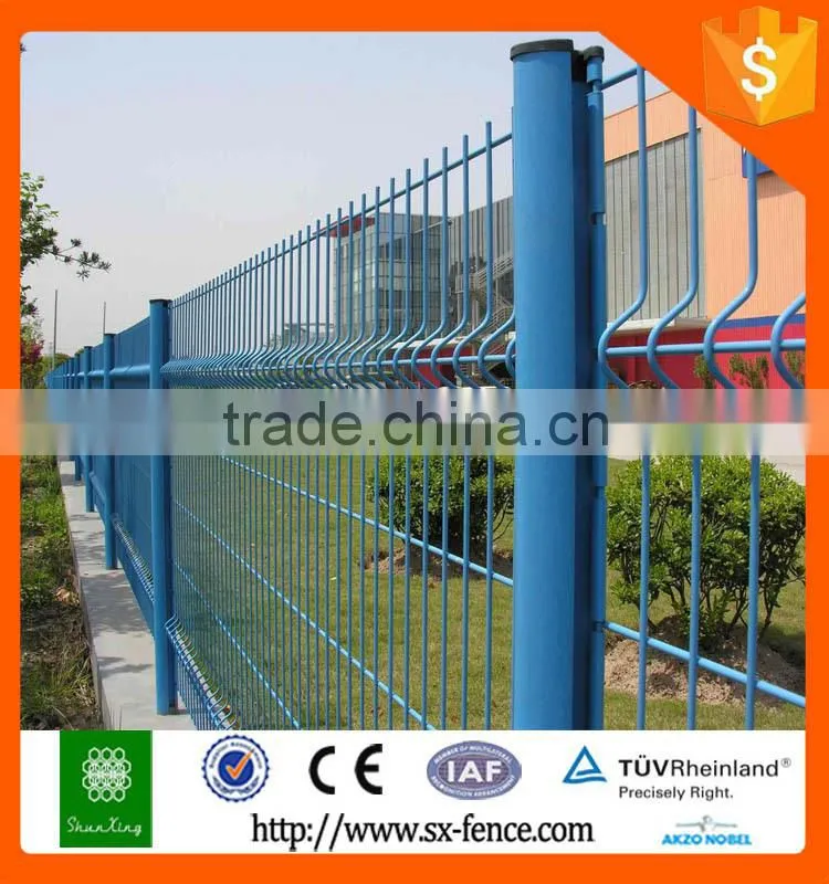 blue color metal Wire Fence (factory&exporter)