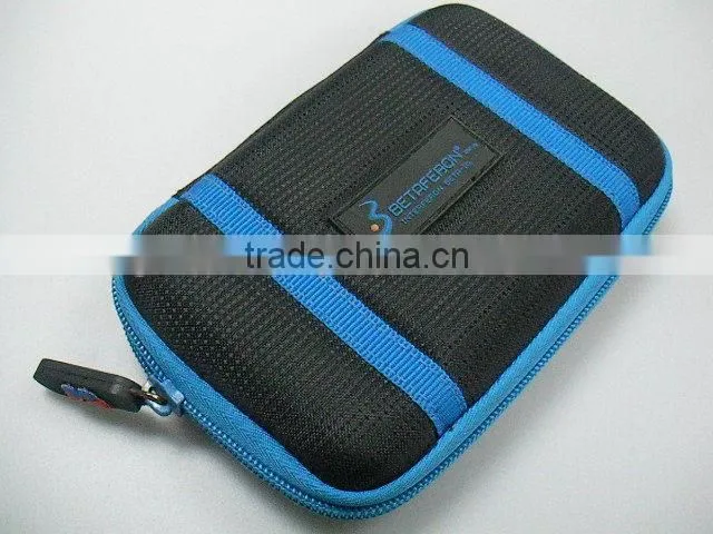 Net and rubber zipper puller eva artificial eva bag case