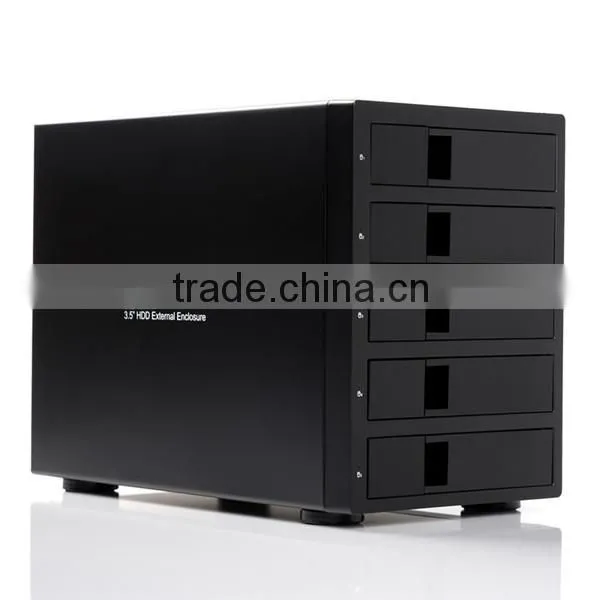 2015 New produc Multi-bay 3.5inch HDD enclosure box