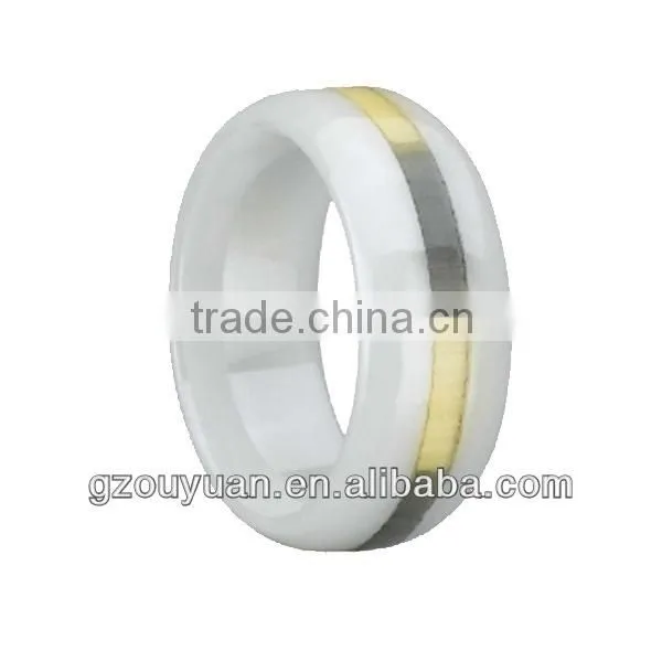 Ceramic glue ring with Integrates design and manufacture
