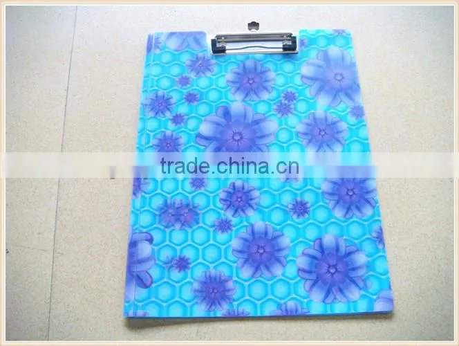 A4 size thick plastic file folder