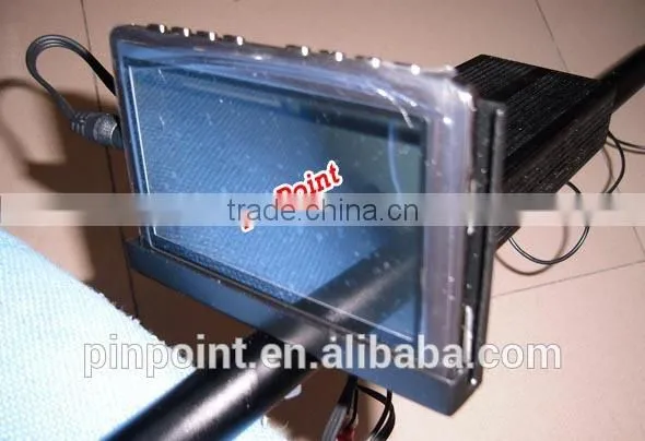 Pinpoint portable three wheels under car inspection camera ,DVR function under vehicle search camera