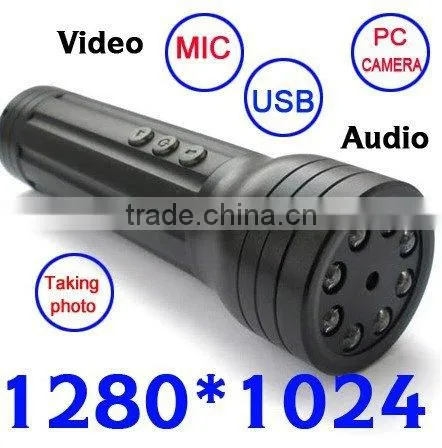 TOP!!! 720*480,30fps,AVI format Torch DVR camera