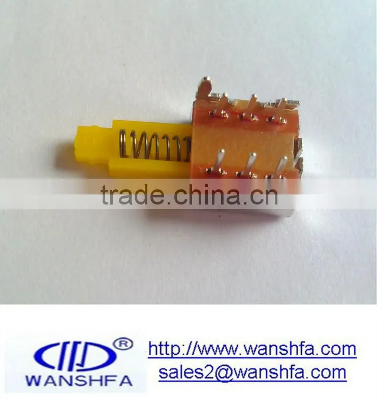 50V DC 0.5A No lock push switch PS-22E50