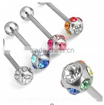 Colourful 316 stainless steel piercing rings segment piercing rings nose/lip piercings