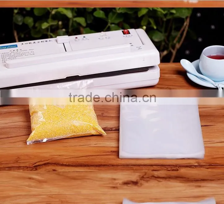 2015 customized clear high quality pe plastic gift bag