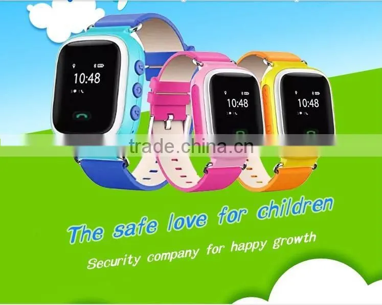 2016 New Smart baby watch Q60 Smart Watch Wristwatch SOS wrist watch small gps tracking device for kids
