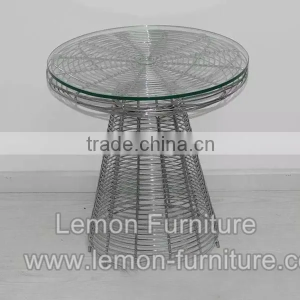 Popular new arrival red and black dining tables