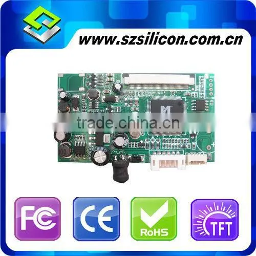 visual equipment Digital 7 inch lcd modules Menu/knob/IR option