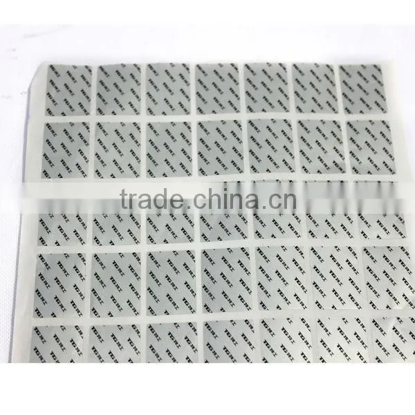 2013 colorful lasering anti-counterfeiting removable stickers printing