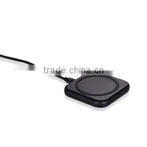 Qi certified mobile phone charger mini wireless charging pad for cell phone usb charger