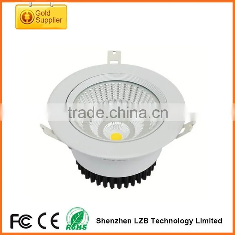 super quality Recessed 18w cob led downlight,Surface mounted 12w dimmable led downlight
