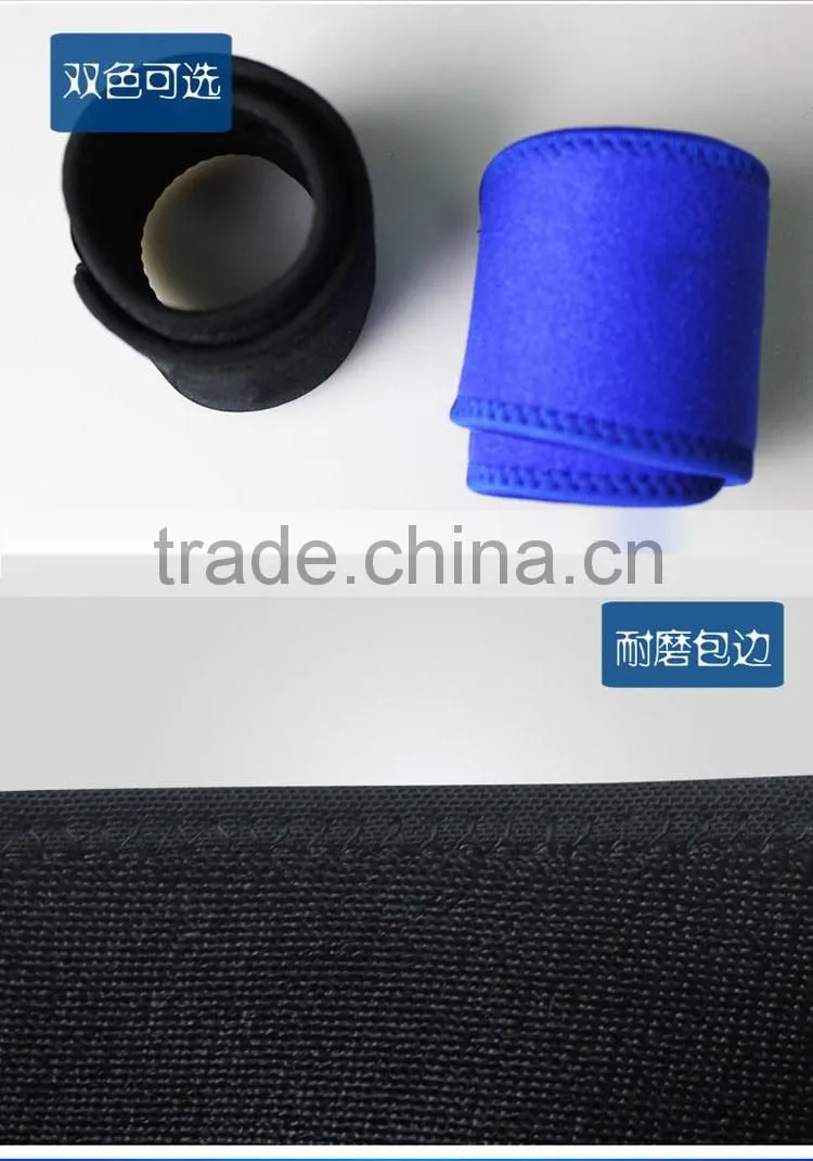 FDA Approved Hot sale neoprene black fitted wrist brace support,wrist sweat bands,compression yoga wrist support