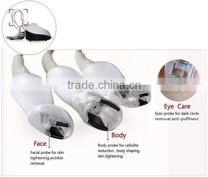 3 IN 1 Beauty salon vacumm RF Cavitation Slimming Equipment