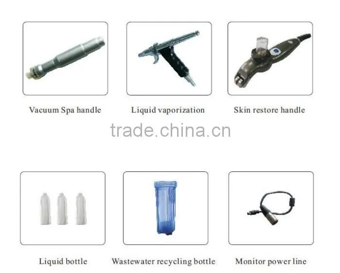 Beauty Salon Use Equipment with Oxygen Jet Peel system for face skin tightening