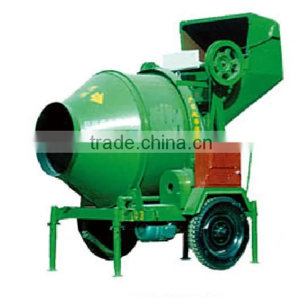 Shengya Brand SY-JZR350 concrete mixer with lift up to 18 meter cement blender for brick machine/electric pole machine