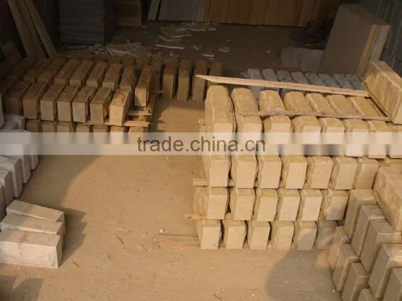 2016 decorative wall tiles yellow sandstone tiles