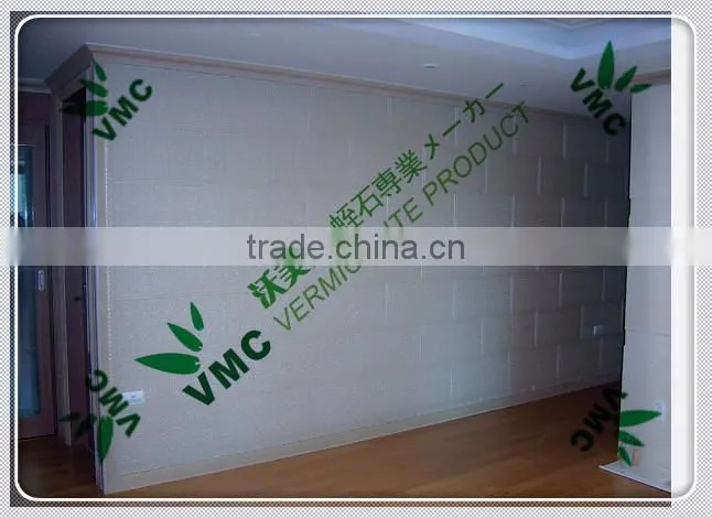 Vermiculite Acoustic Board Interior Wall Panels for Decoration