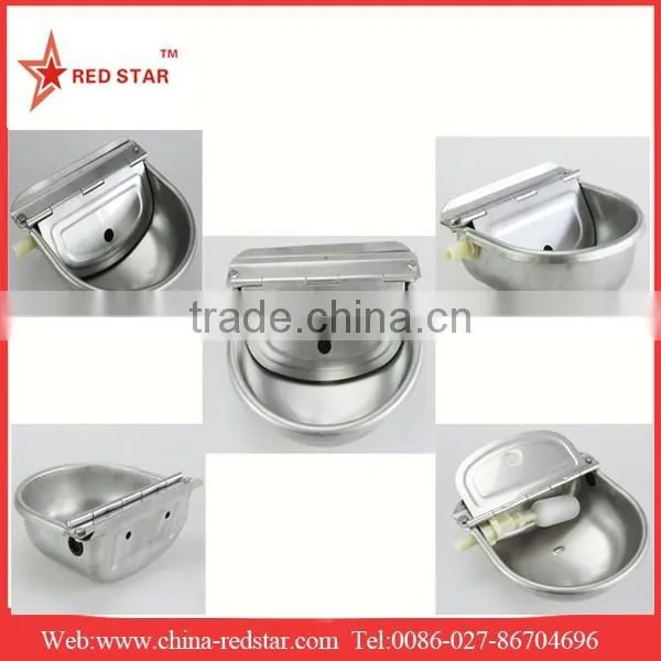 Stainless Steel Cattle Waterer Bowl With Buoyage