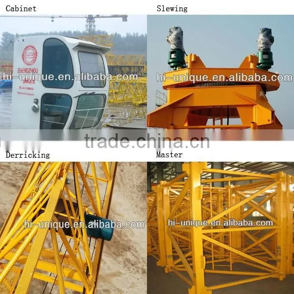 Unique Official Manufacturer Tower Crane QTZ80(6010) Top supplier Tower Crane in China