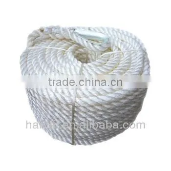 Best price 3 Strand twisted Nylon anchor rope