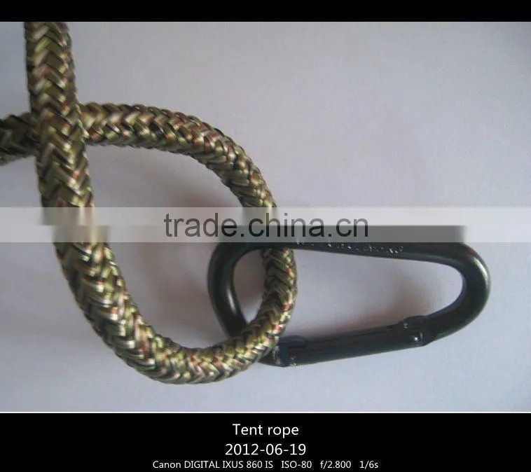 9mm PP multifilament Diamond Braided Camouflage Rope