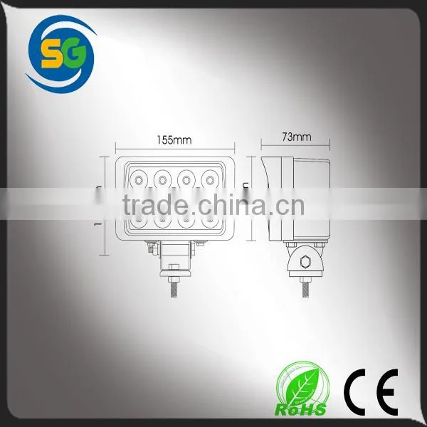 China Manufacturer flood spot beam 33W LED working lights offroad light