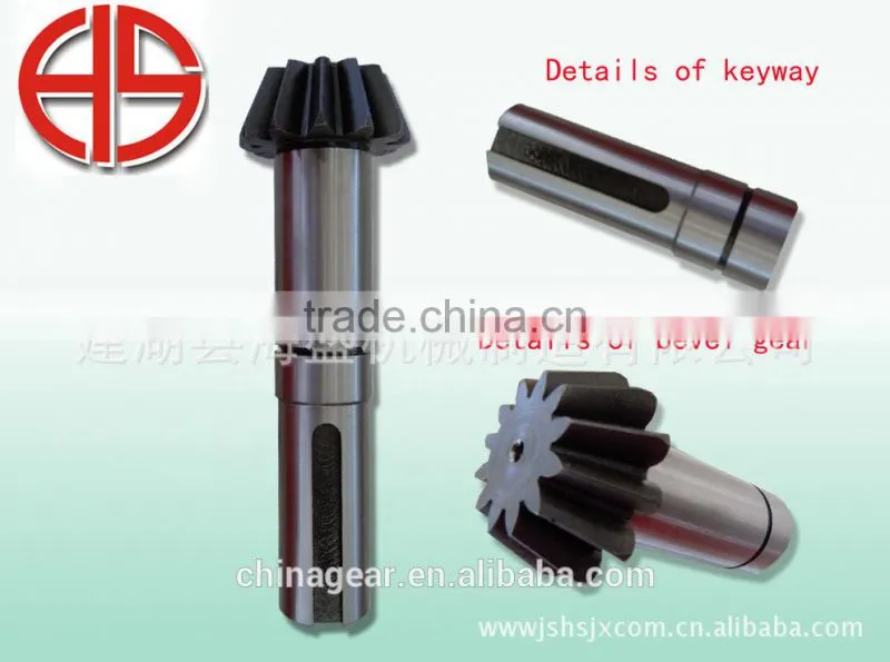 China factory electric lawn mower motor bevel gear
