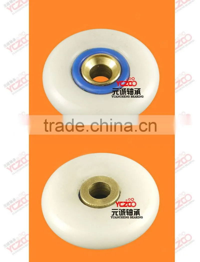 Miniature carbon bearing wheels,sliding shower room roller