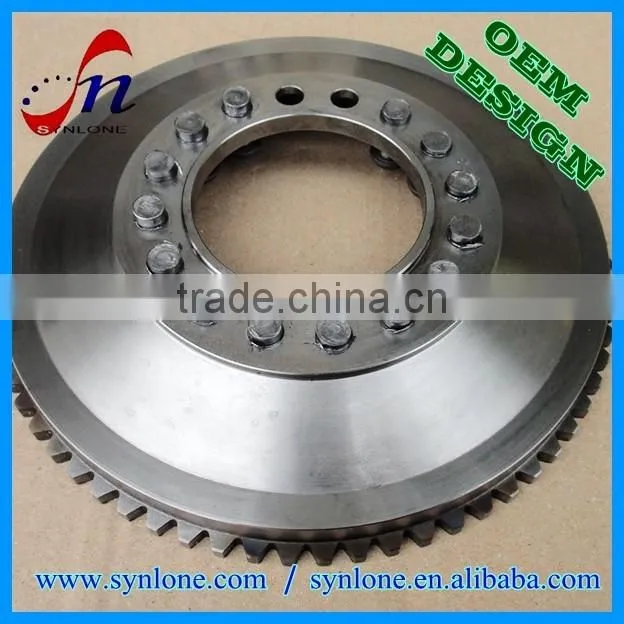 High quality high precision mechanical gear ring with 100% inspection