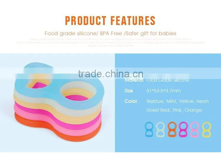 Kean Soft Silicone Pacifiers Adapter For Breastfed Babies
