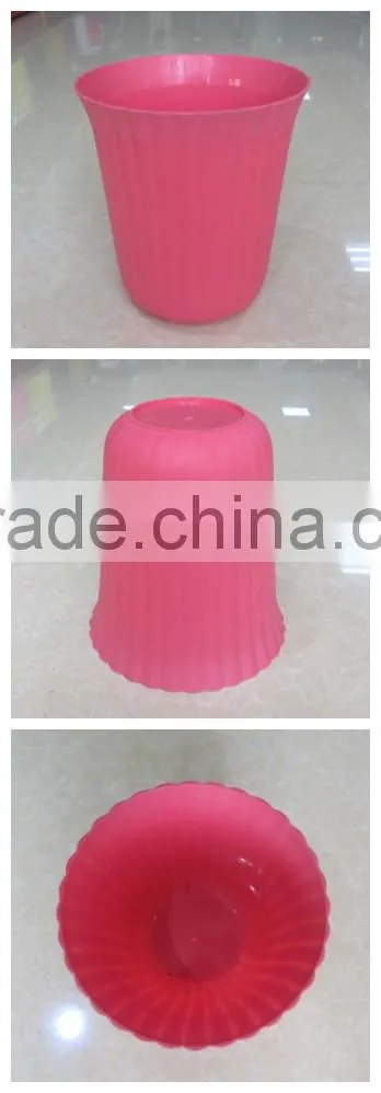household/office plastic round litter bin without lid