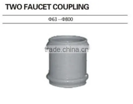 TWO FAUCER COUPLING