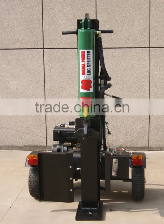 Gasonline 40Ton log splitter / wood split equipment
