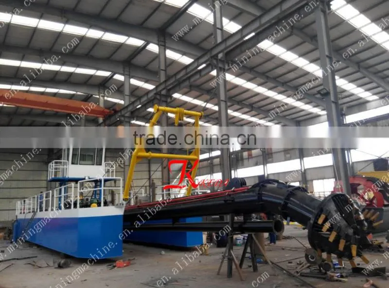 SGS certificated hydraulic dredger vessel sand mining dredger