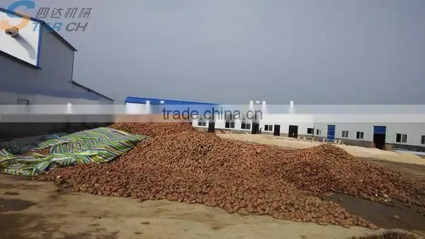 free train full automatic yam starch making machinery