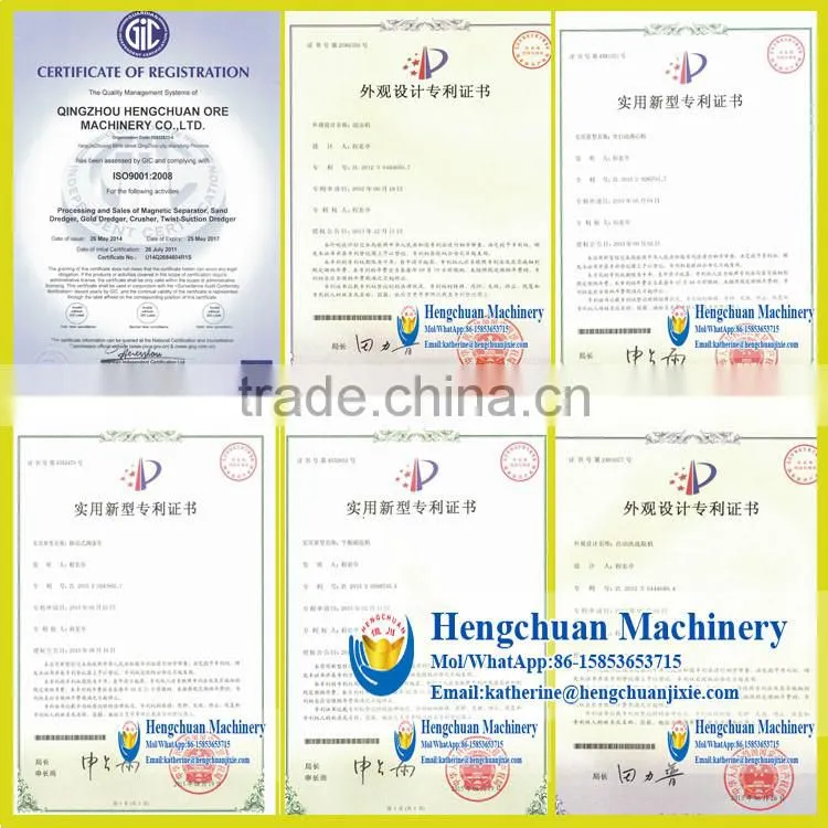 Chinese Small Gold Dredger Boat Portable Mini Gold Dredge Machine