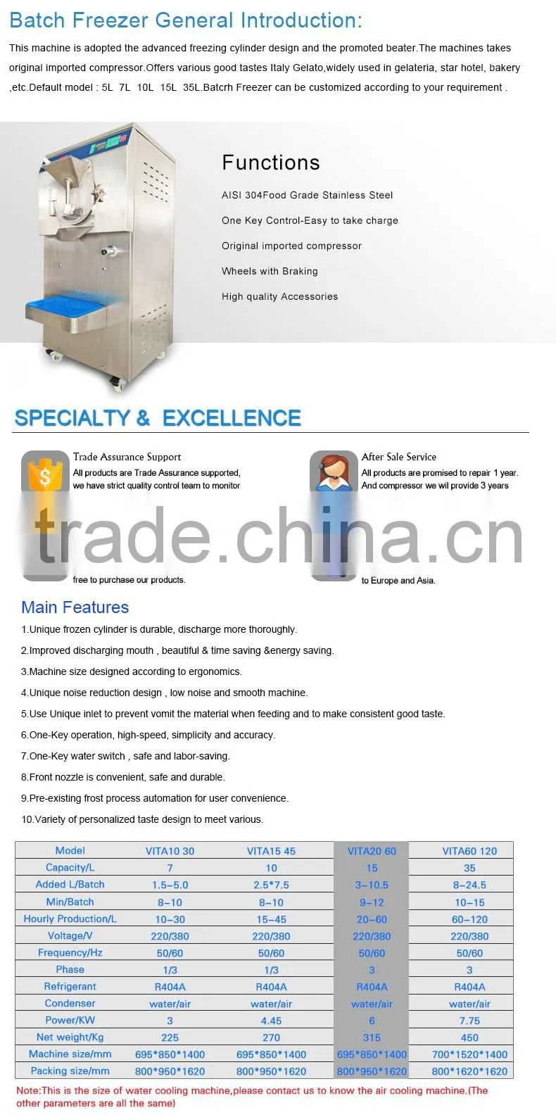 Hard Ice Cream Batch Freezer Price