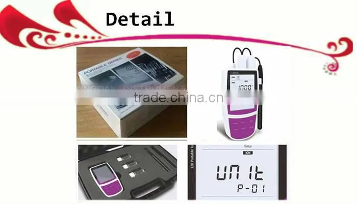 KINGDAK320 Portable pH/ORP/Ion/oC/oF Meter