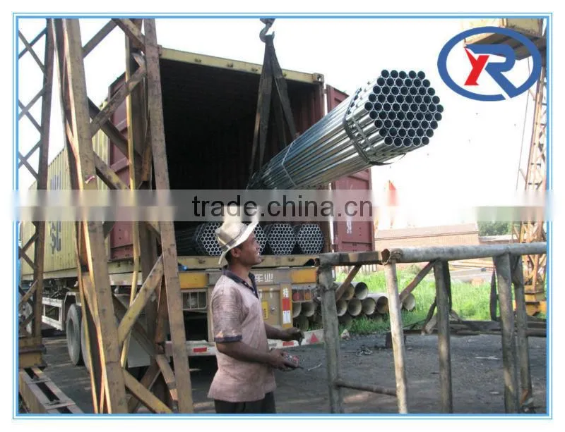 trade assurance hot-rolled galvanized seamless steel pipe