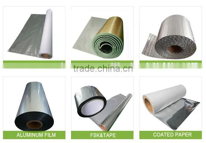 reinforced aluminium foil coated woven fabric