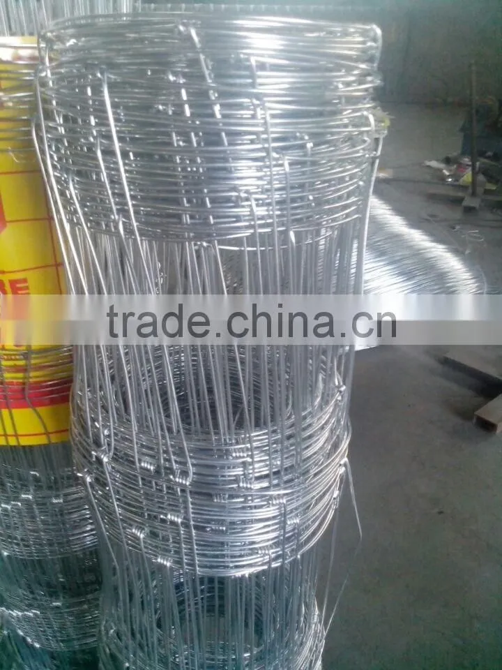2.4mm*2.0mm high tension farm fencing and wire mesh sheep fence