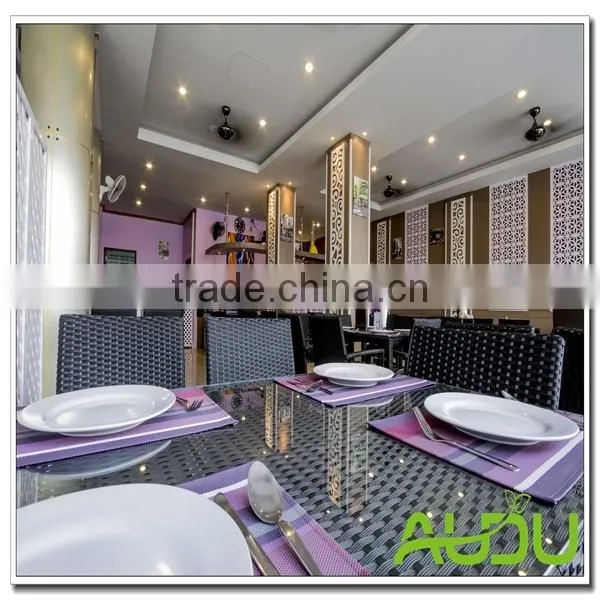 Audu Hotel Bistro Set/Hotel Use Restaurant Bistro Set