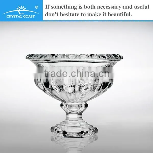 new design brand candy glass fruit plates