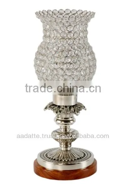 Home decoration beautiful crystal wedding tea light holder