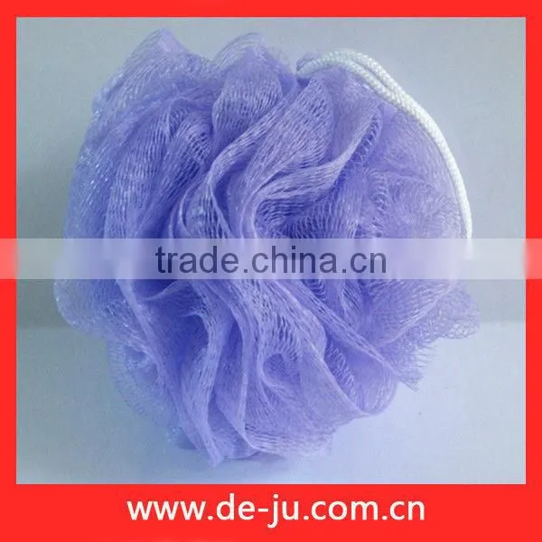 Body Cleaning Colorful Flower Plastic Bath Sponge