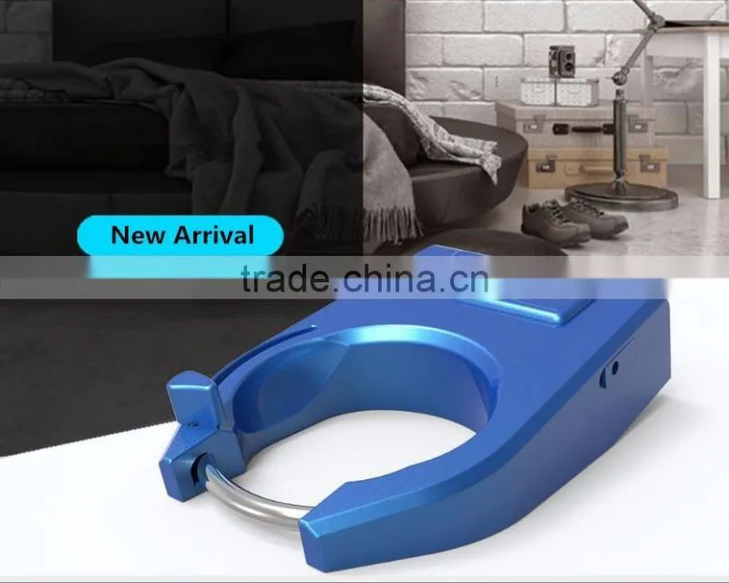 Intelligent Bluetooth Mobile Control Anti-theft Lock With Alarm, Smart Bicycle Horseshoe Lock Aluminum Alloy Waterproof
