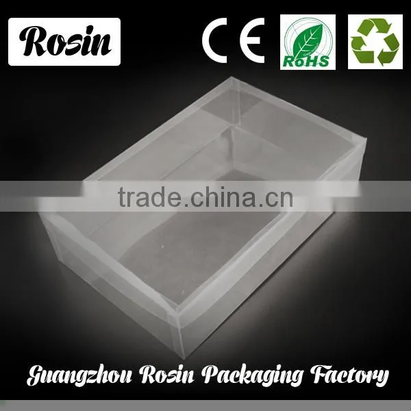 custom clear gift box , PVC junction box , Plastic packaging pvc clear box