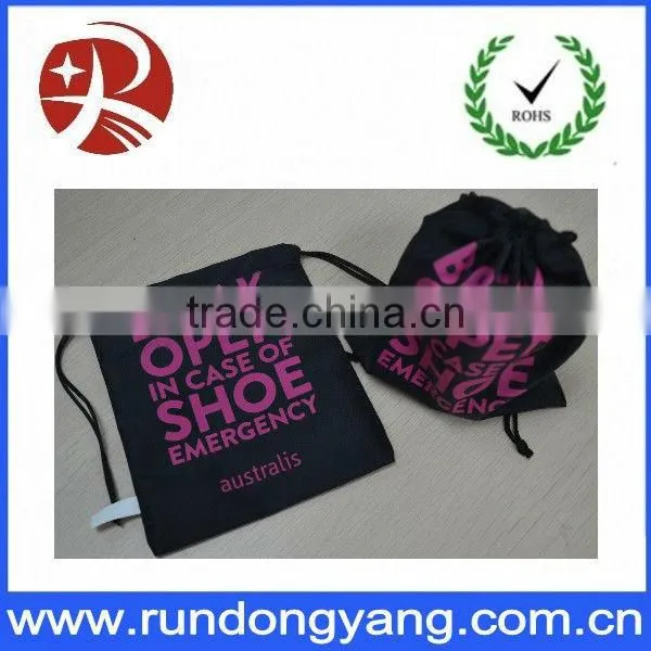 jersey drawstring bag