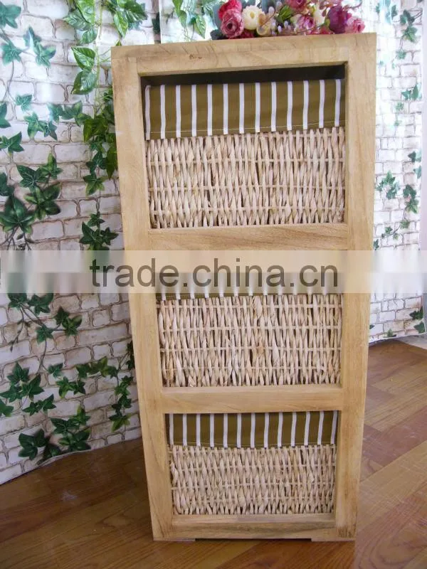 modern wooden cabinet with 3 drawers/wooden furniture/wooden furniture